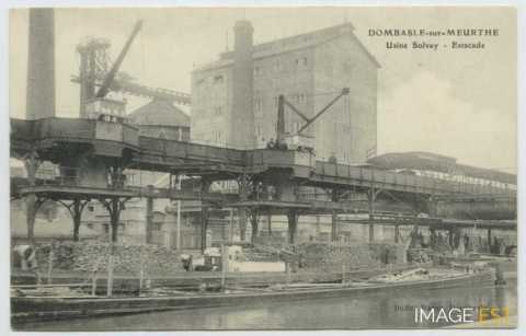 Estacade de l'usine Solvay (Dombasle-sur-Meurthe)